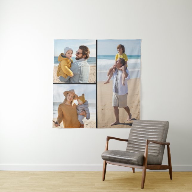Create Your Own 3 Photo Collage Tapestry (In Situ)