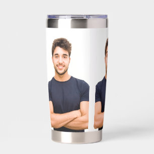 Create your Own 3 Photo Custom Picture Insulated Tumbler