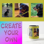 Create Your Own 3-Photo Gift Coffee Mug
