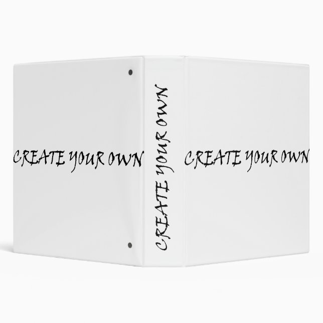 Create your own 3 ring binder (Background)