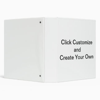 Create Your Own 3 Ring Binder