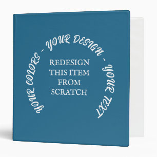 Create Your Own 3 Ring Binder