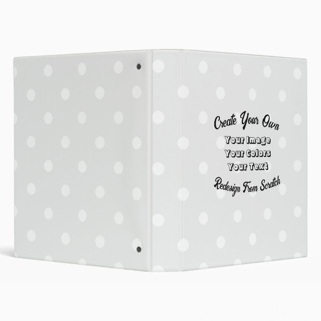 Create Your Own 3 Ring Binder (Background)
