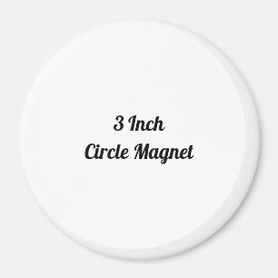 Create Your Own 3'' Round Magnet