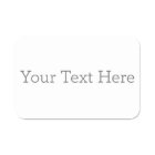 Create Your Own 3" x 2" Rectangle Classic Name Tag