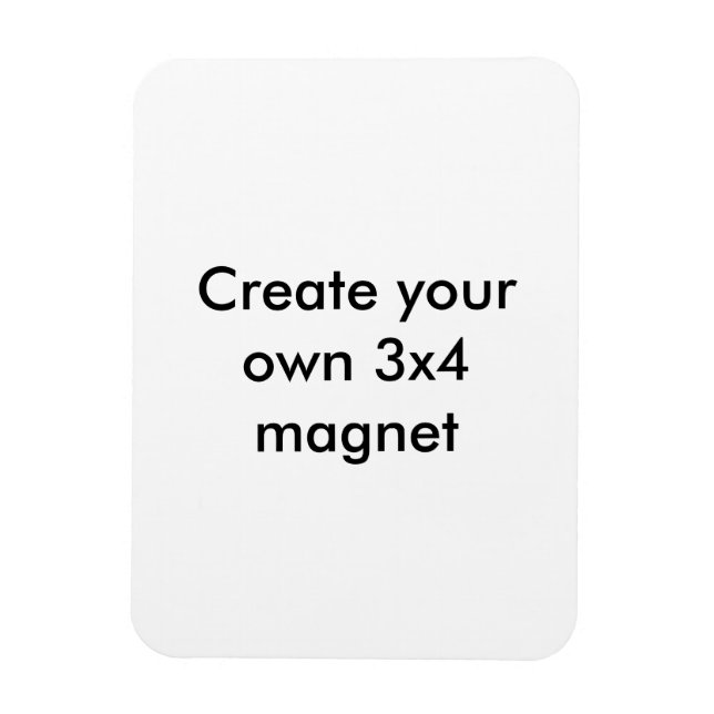 Create your own 3x4 inch magnet (Vertical)