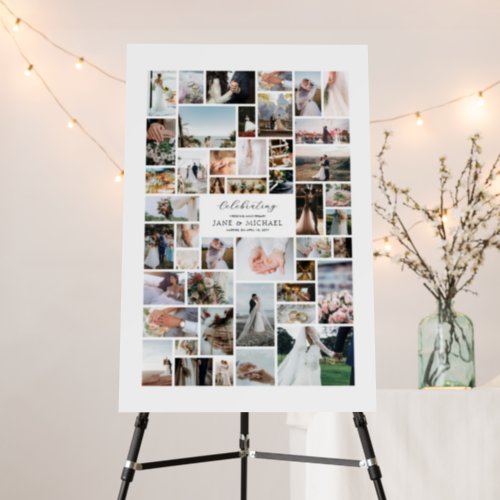 Create Your Own 46 Photo Collage Foam Board