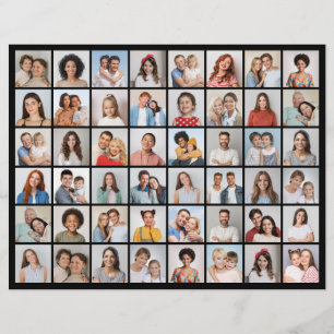 Create Your Own 48 Photo Collage  Flyer