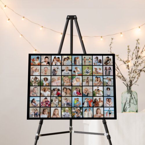 Create Your Own 48 Photo Collage Foam Board