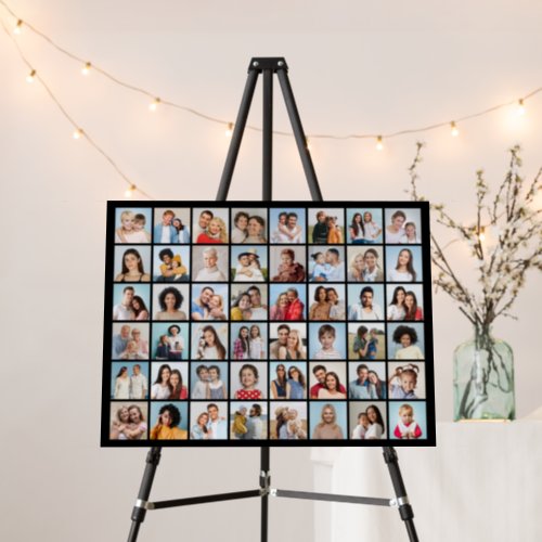 Create Your Own 48 Photo Collage Foam Board