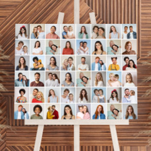 Create Your Own 48 Photo Collage Foam Board