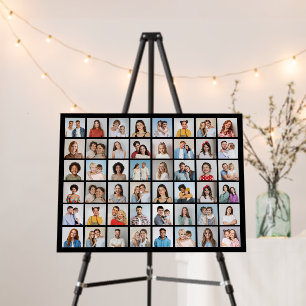 Create Your Own 48 Photo Collage Foam Board