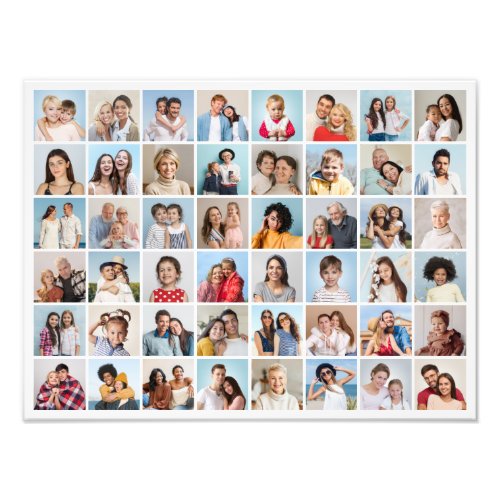 Create Your Own 48 Photo Collage Photo Enlargement