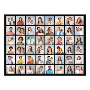 Create Your Own 48 Photo Collage Photo Enlargement
