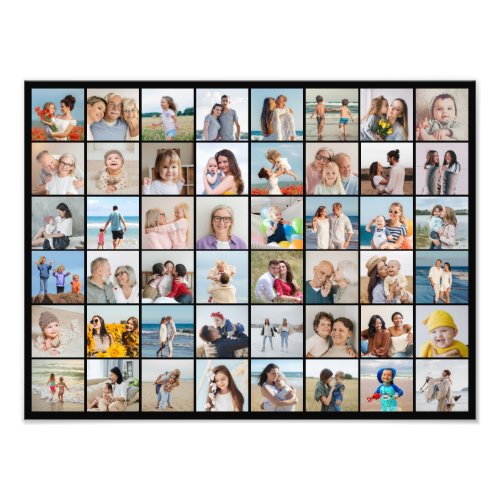 Create Your Own 48 Photo Collage Photo Enlargement