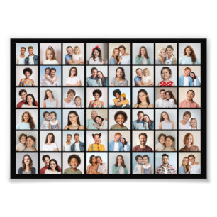 Create Your Own 48 Photo Collage Photo Enlargement Print