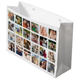 Create Your Own 48 Square Photo Large Gift Bag