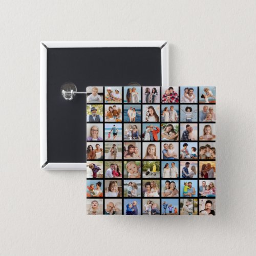 Create Your Own 49 Photo Collage Button