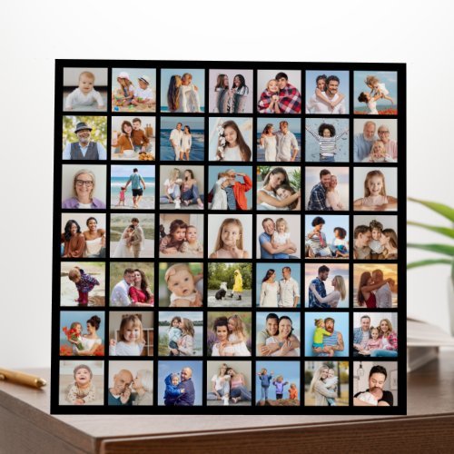 Create Your Own 49 Photo Collage Foam Board