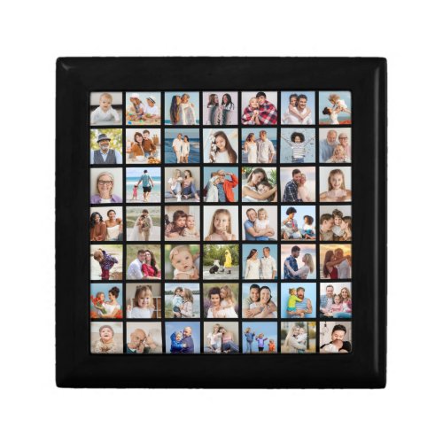 Create Your Own 49 Photo Collage Gift Box