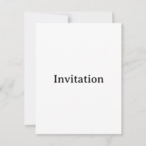 Create Your Own 4.25" x 5.5" Squared Invitation