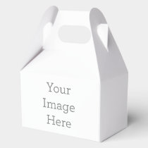 Create Your Own 4.5" x2.75" x5.5" Gable Favor Box