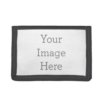 Create Your Own 4.5” X 3.1” Trifold Nylon Wallet by zazzle_templates at Zazzle