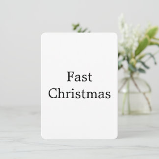 create your own 4.5" x 6.25" christmas Rounded Holiday Card