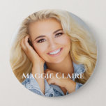 Create your own 4 inch photo button! button<br><div class="desc">Create your own personalized 4 inch pageant photo button!</div>