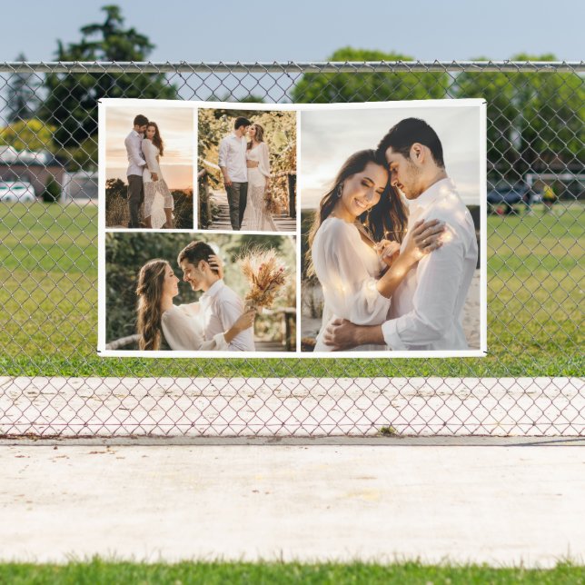 Create Your Own 4 Photo Collage Banner (Insitu)