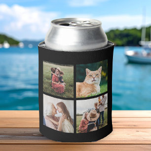 Create Your Own 4 Photo Collage Can Cooler
