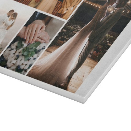 Create Your Own 4 Photo Collage Cutting Board