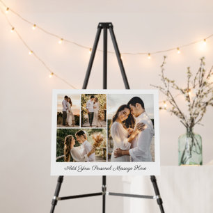 Create Your Own 4 Photo Collage Foam Board
