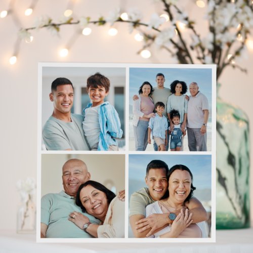 Create Your Own 4 Photo Collage Foam Board