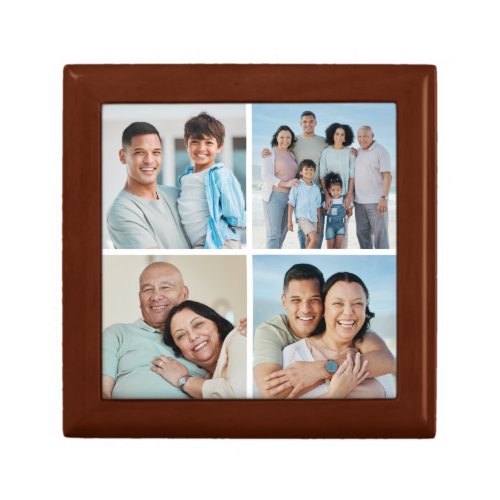 Create Your Own 4 Photo Collage Gift Box