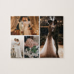 Create Your Own 4 Photo Collage Jigsaw Puzzle<br><div class="desc">Introducing our personalized photo collage jigsaw puzzle - the perfect way to spend quality time with your loved ones while reliving your favorite memories! Whether you're celebrating a graduation, honoring family, cherishing friends, or remembering a vacation trip, our custom jigsaw puzzle is the ultimate way to commemorate any occasion. With...</div>