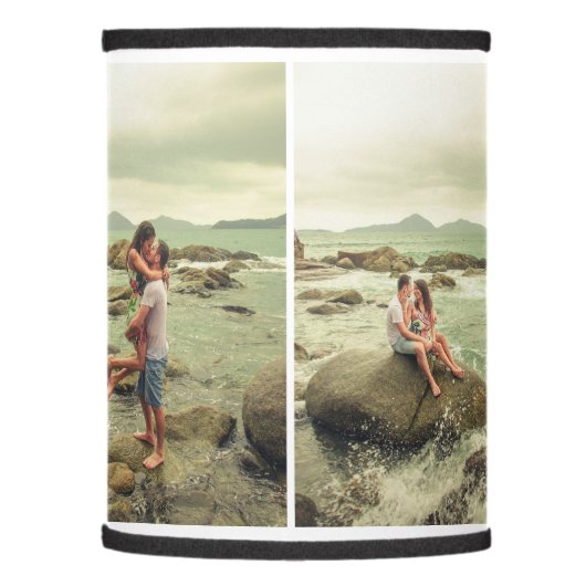 Create Your Own 4 Photo Collage  Lamp Shade (Left)