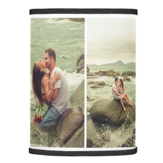 Create Your Own 4 Photo Collage  Lamp Shade (Right)