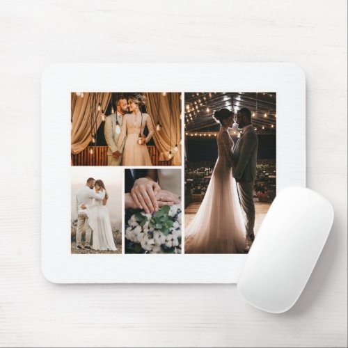 Create Your Own 4 Photo Collage Mouse Pad