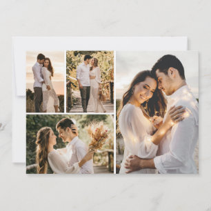Create Your Own 4 Photo Collage Note Card