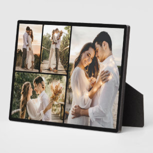 Create Your Own 4 Photo Collage Plaque