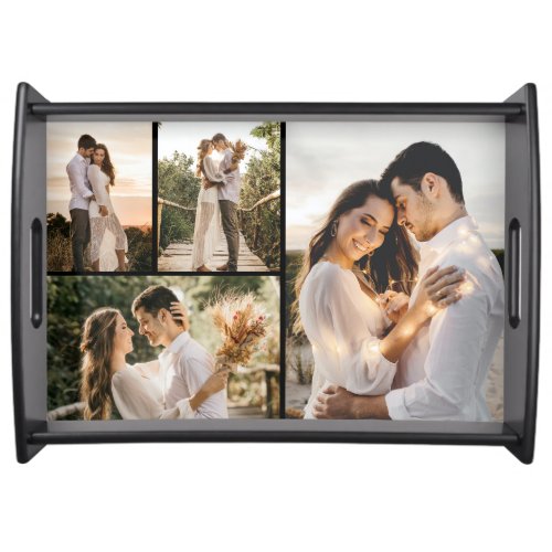 Create Your Own 4 Photo Collage Serving Tray