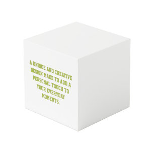 Create Your Own 4" Photo Cube