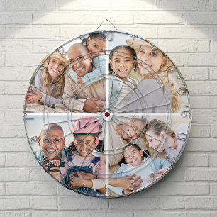 Create Your Own 4 Photo Dart Board
