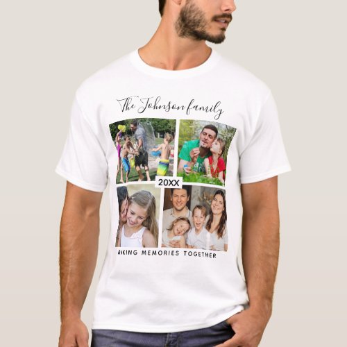 Create Your Own 4 Photo Family Vacation Memories