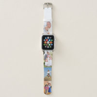 Create your own 4 Photo Strip Collage Apple Watch Band