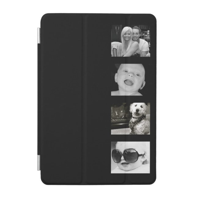 Create-Your-Own 4 Photo Upload iPad Mini Cover (Front)