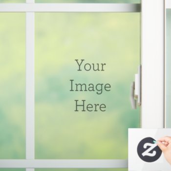 Create Your Own 4" X 4"custom Cut Window Cling by zazzle_templates at Zazzle