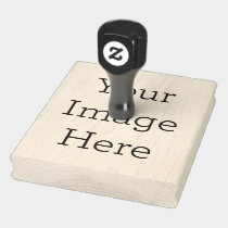 Create Your Own 4" x 5" Maple Wood Art Stamp