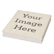 Create Your Own 4" x 5" Wood Art Stamp